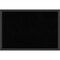 Cork Board, Mezzanotte Black Wood Frame - Bulletin Board, Organization Board, Pin Board